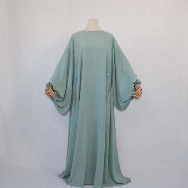 Abaya à manche bouffante Lolita – Image 3