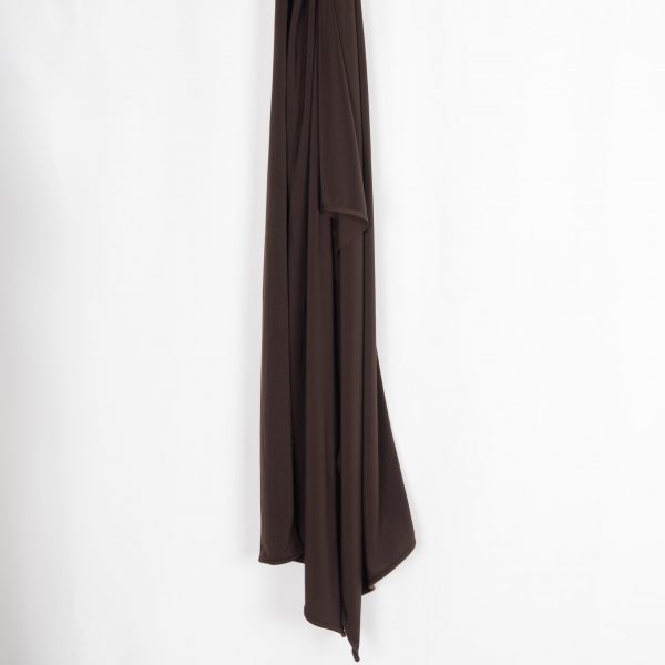 Hijab Jersey Premium Luxe Dark Chocolate