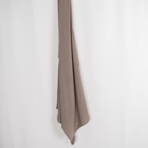 Hijab Jersey Premium Luxe Beige Foncé