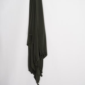 Hijab Frisé Jersey Premium Kaki